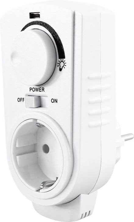 EcoSavers LED Dimmer plugin dimmer voor LED verlichting | trailing edge fase-afsnijdende dimmer