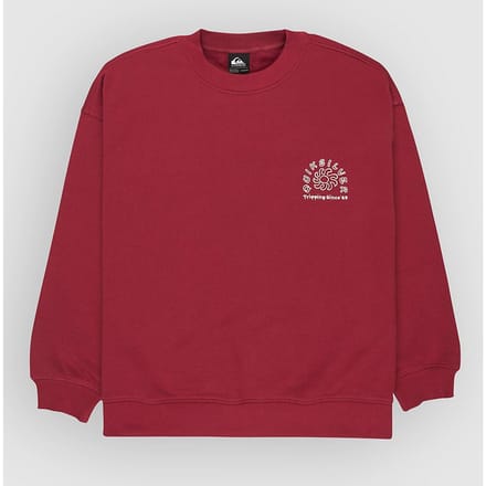 Quiksilver Standard Crew Sweater rood