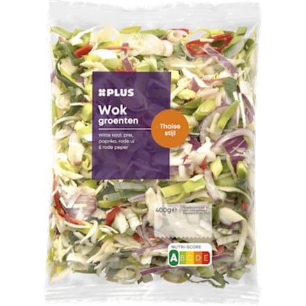 Wokgroenten Thaise stijl