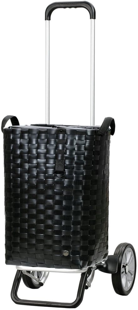 Andersen Shopper Alu Star Shopper Silja Winkelwagen 65 cm - 53 L - black
