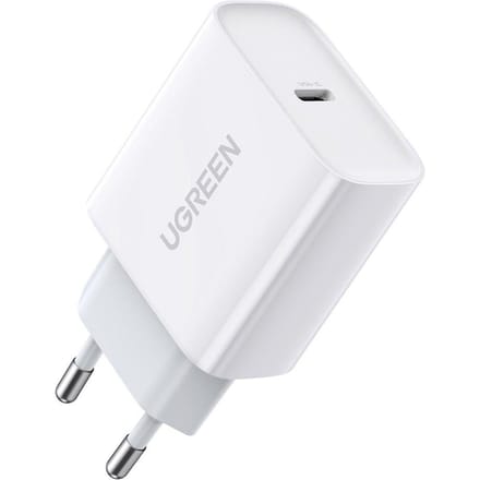 UGREEN 20W USB charger - PD 3.0 & QC 4.0 - White