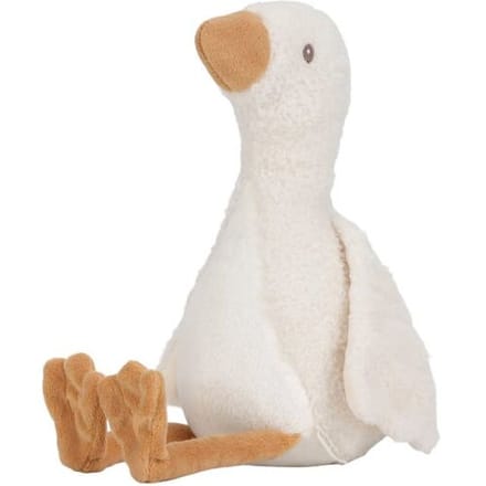 Little Dutch knuffel Newborn Naturals Goose Off-White unisex