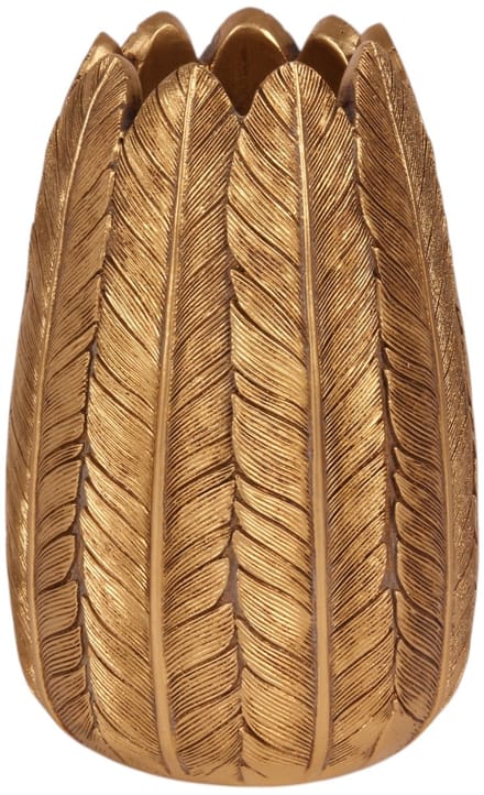 Baroque - Vaas - Vaas Veren L 15,5 cm - Goud - Resin - 15.5x10.5x10.5 - Polyresin