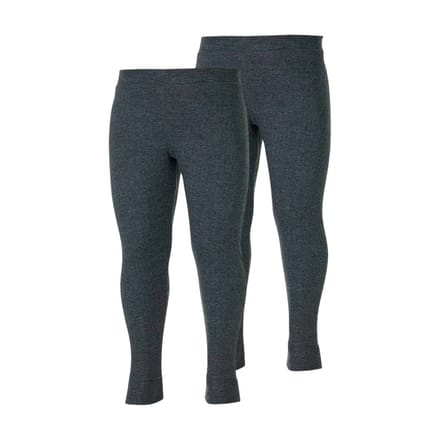 Heatkeeper - Thermobroek kinderen - Antraciet - 140/146 - 2-stuks - Thermokleding kinderen