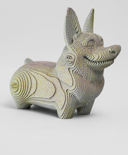 Corkcicle- CORGI- 3D puzzel-3D- Puzzel- karton- Ecologisch- kinderen en volwassenen