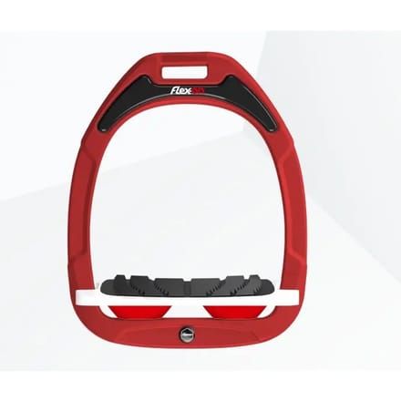 Zijwaartse Beugels Grip Rood/Wit/Rood Flex-On Green Composite