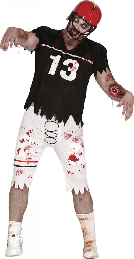 Fiestas Guirca Verkleedkostuum Zombie Heren Polyester Zwart Mt M