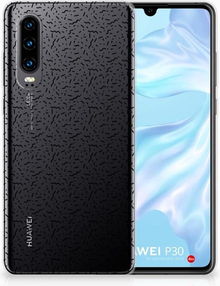 Huawei P30 TPU bumper Stripes Dots