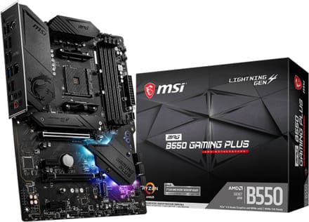 MSI MPG MPG B550 Gaming Plus - Moederbord - ATX - AMD B550 - Socket AM4