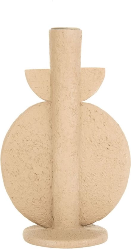 Present Time Kandelaar Bubble - Zandbruin - 13x9,5x22cm - Modern