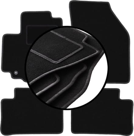 Complete set veloursmatten voor: Suzuki Splash hatchback (2008-2014)