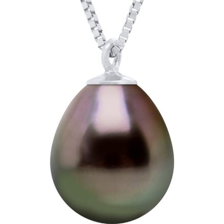 Halsketting Echte Cultuur Tahiti Parel Peer 9-10 mm