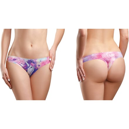 M Memème - FANTASY DREAMS UNICORN String - L - Multicolours