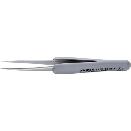 Knipex 92 21 12 ESD Precisiepincet ESD Spits 112 mm