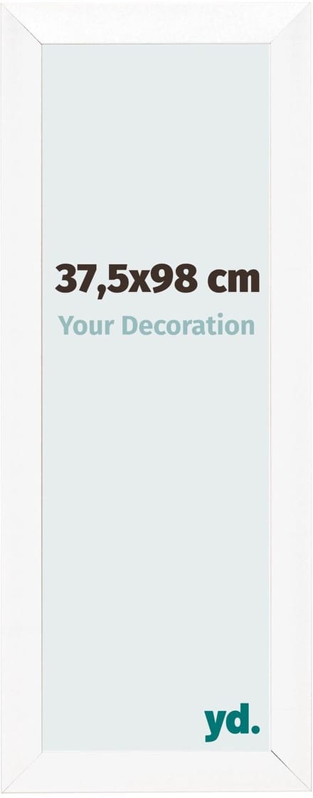 Your Decoration - Fotolijst 37,5x98 cm - MDF - Wit Mat - Pisa