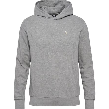 Hummel Heren Hoodie Capuchon Ronde Hals Kangoeroezak Ribboorden Modieus