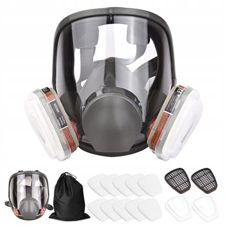 Volgelaatsgasmasker voor het Spuiten van Lak - Type 6800