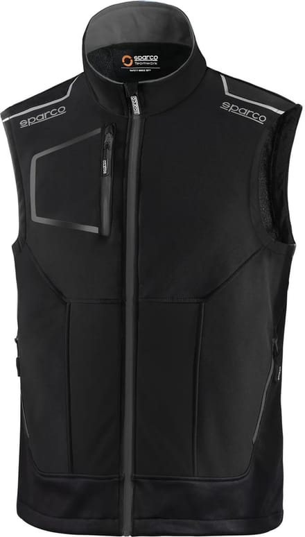 Sparco Tech Bodywarmer Illinois Bodywarmer - Zwart — Grijs