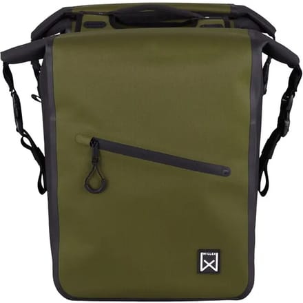 Willex Dubbele tas Combi 100% Waterdicht Groen