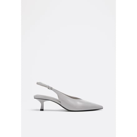 Stradivarius Pumps met V-hals  GRIJS 35