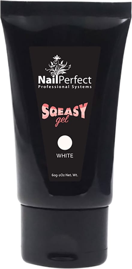 NailPerfect Sqeasy Gel White 60gr