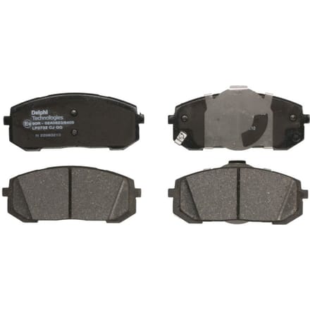 Remblokset DELPHI LP3732, voor