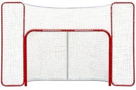 Winnwell - Proform IJshockeydoel met Backstop - Complete Trainingsset - Stevig Frame & Veiligheidsnet - 183 cm