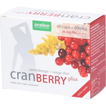 Purasana Cranberry Plus - 60 Capsules