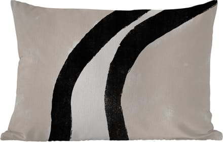 Buitenkussens - Abstract - Lijn - Design - Pastel - 60x40 cm - Weerbestendig