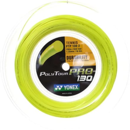 Polytour Pro tennissnaar 130 (200M Geel)  - Yonex