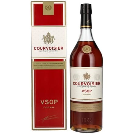 Courvoisier VSOP 40% Vol. 1l in geschenkverpakking