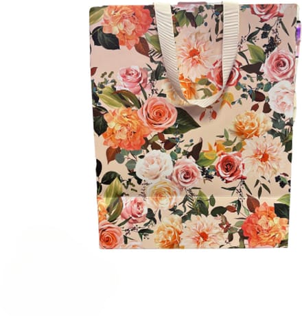 Cadeauverpakking - cadeautas - rozen - 32x26cm