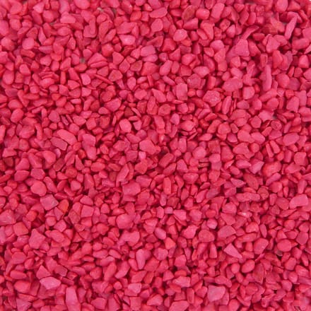 Aquariumgrind FUCHSIA - Bodembedekking Steentjes Gekleurd 4-6mm - 1KG