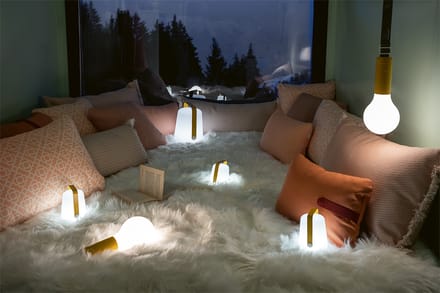 Fermob Balad Outdoor lamp - B9 zwarte kers - H 38 cm