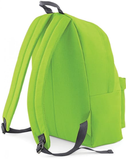 Original Fashion Backpack/Rugzak BagBase - 18 Liter Lime Green