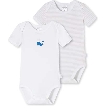 Schiesser Baby Bodies Rompers Wit