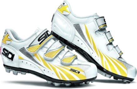 Sidi - SUN mountainbikeschoenen - dames - wit/geel - maat 39