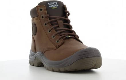 Safety Jogger Dakar LEATHER SlipvastSRC-AS-Waterproof Bruin - 42