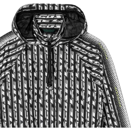 Lacoste Dames/Dames oversized Track Jacket met capuchon (Zwart)