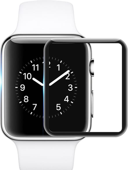 By Qubix - Screen protector 40mm - Full Cover - Geschikt voor Apple watch 40mm