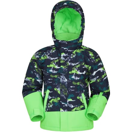Mountain Warehouse Kinder/Kinder Mogal Camouflage Ski-jas (Groen)