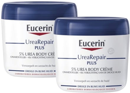Eucerin Urea Repair Plus Bodycrème 5% Urea Pot 2x450ml
