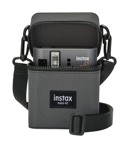 Fujifilm Instax Mini 41 Instant Camera Hoes grijze kleur