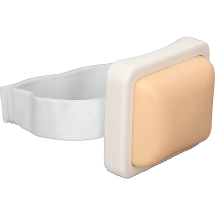 Medische Injectietraining Pad Draagbaar met Elastische Band Simulatie Intramusculaire Injectie Oefenpad white