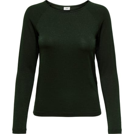 JDY - JDYKAISER L/S GLITTER O-NECK TOP JRS DIA - Dames - Blouses