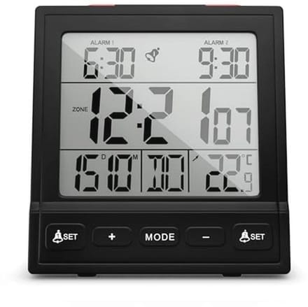 Digitale Wekkerradio met Temperatuurweergave en Alarmfuncties