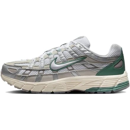 Nike P-6000 Premium Light Bone Bicoastal Unisex Sneakers Crème Metallic-Zilver Wit HF4308-072 39 gray