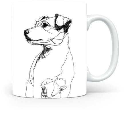 Beker Jack Russell Terriër