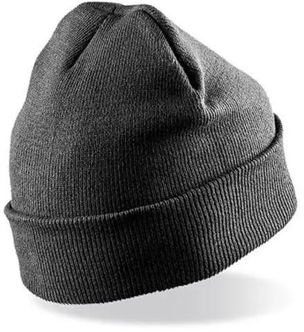 Result Recycled Woolly Ski Hat RT929 - Charcoal - One size
