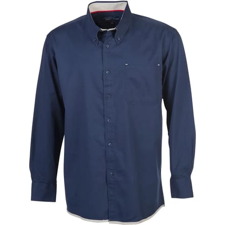 Hemd met lange mouwen 100% katoen Pen Duick
